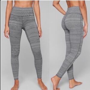 Athleta Jacquard Chaturanga Textured Leggings